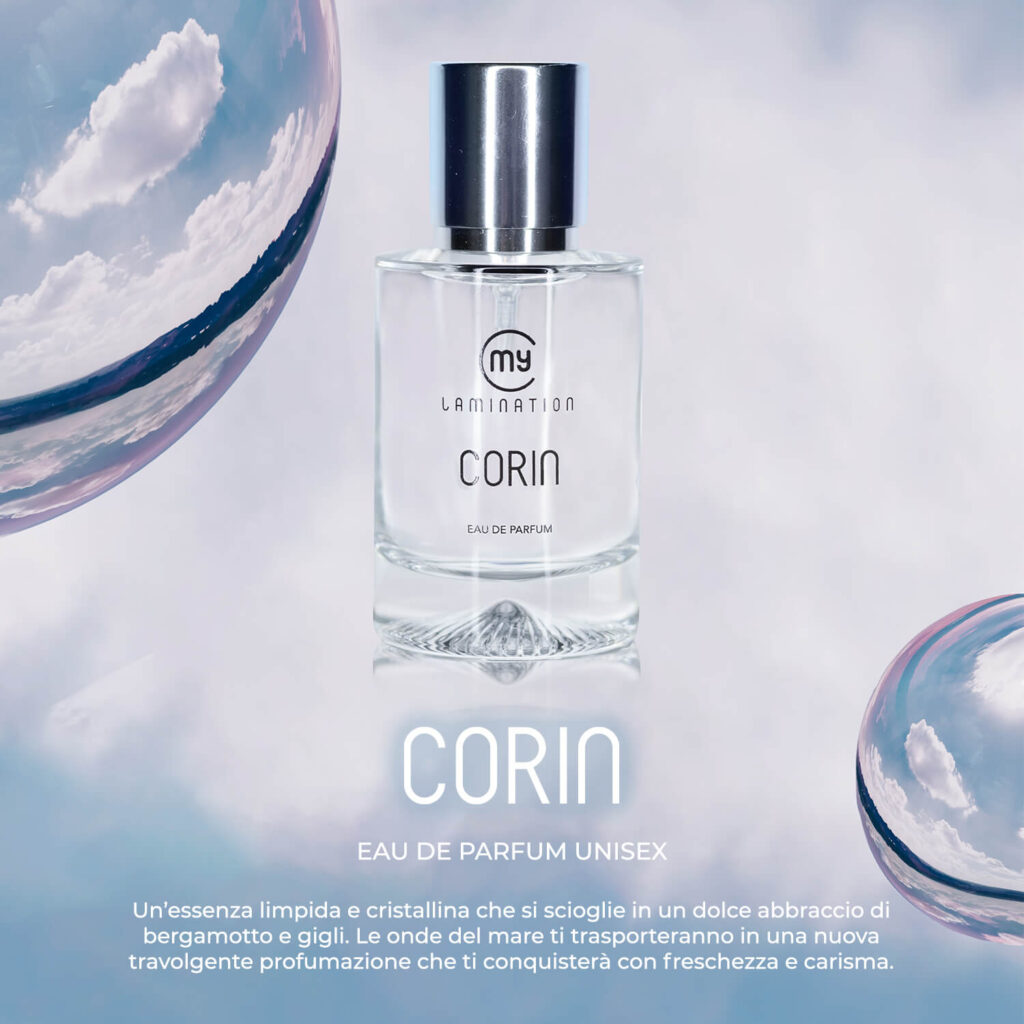 banner profumo corin